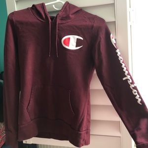Maroon Champion Hoodie